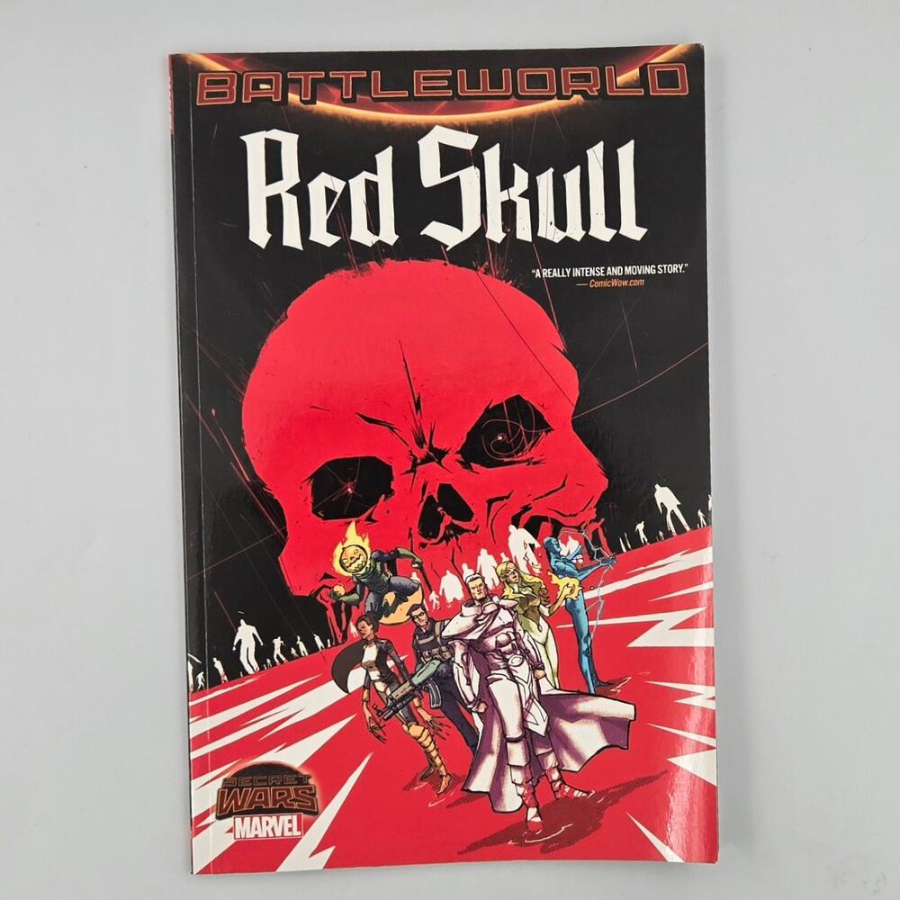Secret Wars Battleworld Red Skull Trade Paperback Graphic Novel Marvel Comics